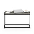 Bowery Hill Engineered Wood Living Coffee Table in French Oak Gray