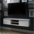 Bowery Hill Modern / Contemporary Wood TV Stand in Pure White