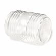 Bowery Hill Jelly Jar Light Replacement Glass Clear Cylinder