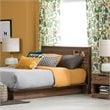 Bowery Hill Contemporary Full Queen Panel Headboard in Natural Walnut