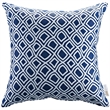 Bowery Hill Modern Polyester Fabric Outdoor Patio Single Pillow in Balance