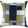 Bowery Hill 2-Piece Polyester Fabric Outdoor Patio Pillow Set in Rectangle