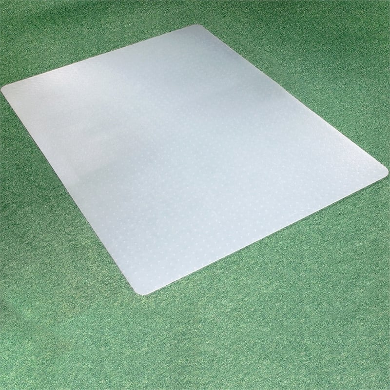 Bowery Hill Polypropylene Rectangular Chair Mat for Carpets - 29