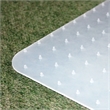 Bowery Hill Polypropylene Rectangular Chair Mat for Carpets - 29