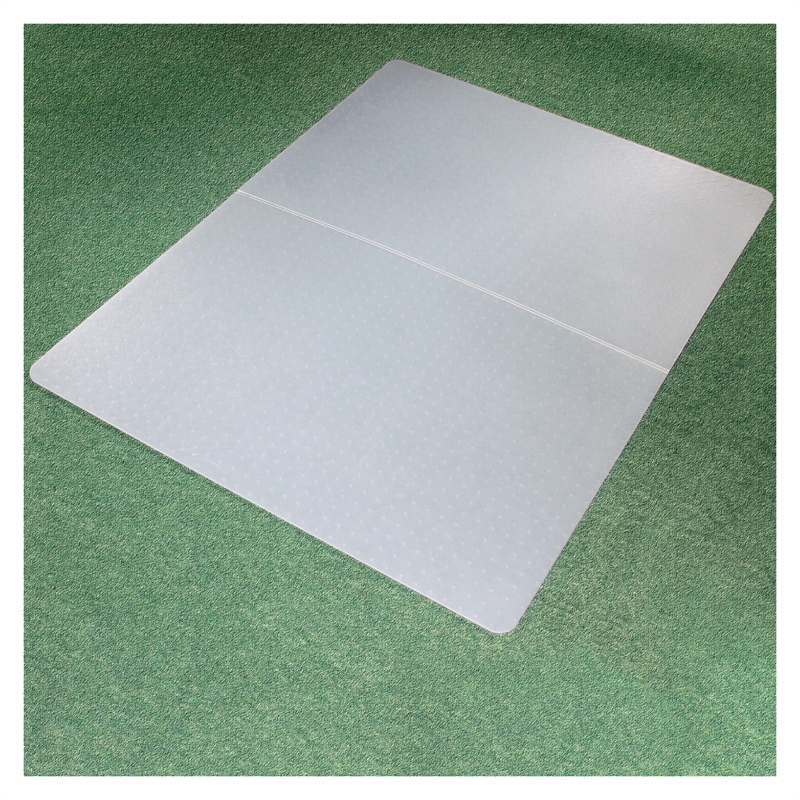 Bowery Hill Polypropylene Rectangular Foldable Chair Mat for Carpets - 35
