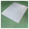 Bowery Hill Polypropylene Rectangular Foldable Chair Mat for Carpets - 35