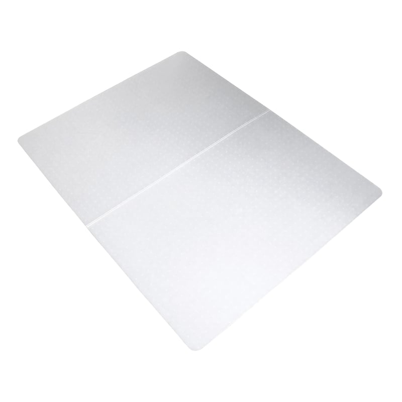 Bowery Hill Polypropylene Rectangular Foldable Chair Mat for Carpets - 46
