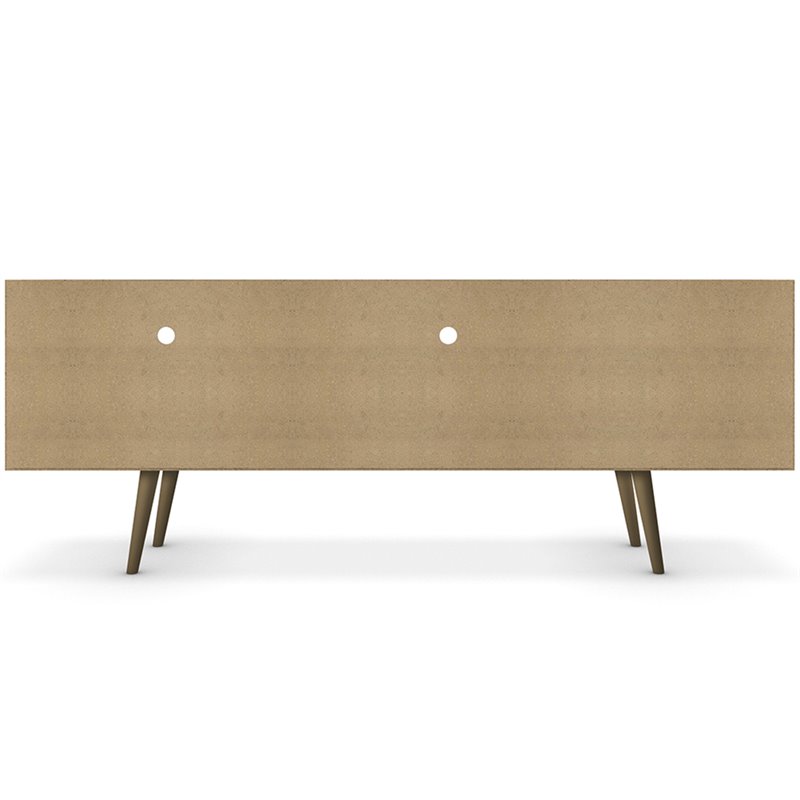 Bowery Hill Wood TV Stand for TVs up to 65