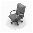 Bowery Hill Polycarbonate 9-Sided Gaming E-Sport Chair Mat for Hard Floors
