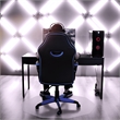 Bowery Hill Polycarbonate 9-Sided Gaming E-Sport Chair Mat for Hard Floors
