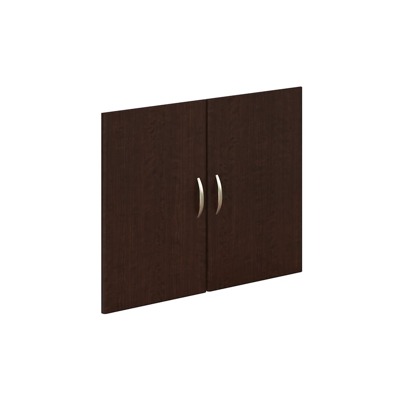 Bowery Hill Half-Height 2 Door Kit in Mocha Cherry - Engineered Wood