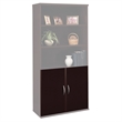 Bowery Hill Half-Height 2 Door Kit in Mocha Cherry - Engineered Wood