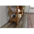 Bowery Hill 2-tier Low Traditional Wooden Bookcase in Walnut