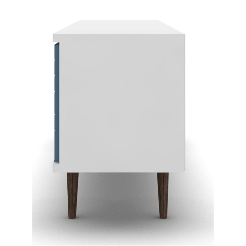 Bowery Hill Wood TV Stand for TVs up to 60