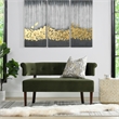Bowery Hill Contemporary Roll Arm Tufted Bench Settee Olive Green Velvet