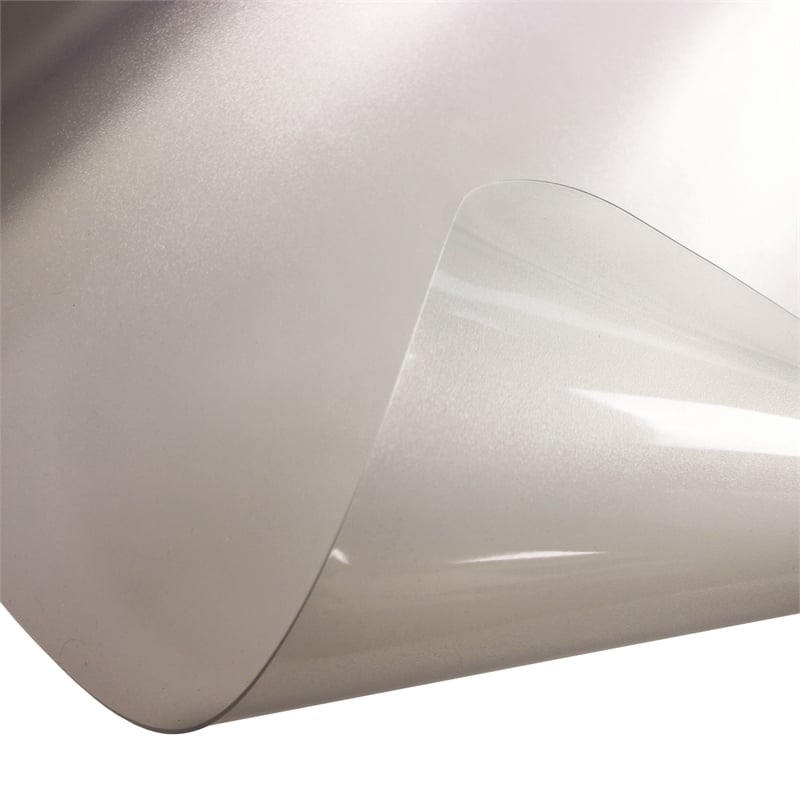 Bowery Hill Polycarbonate Rect Chair Mat for Hard Floor Clear Size 48 x 53 inch