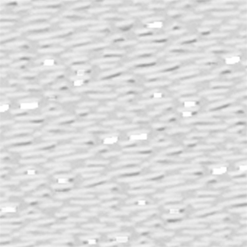 Bowery Hill Stackable Steel Square Back Patio Dining Side Chair in White