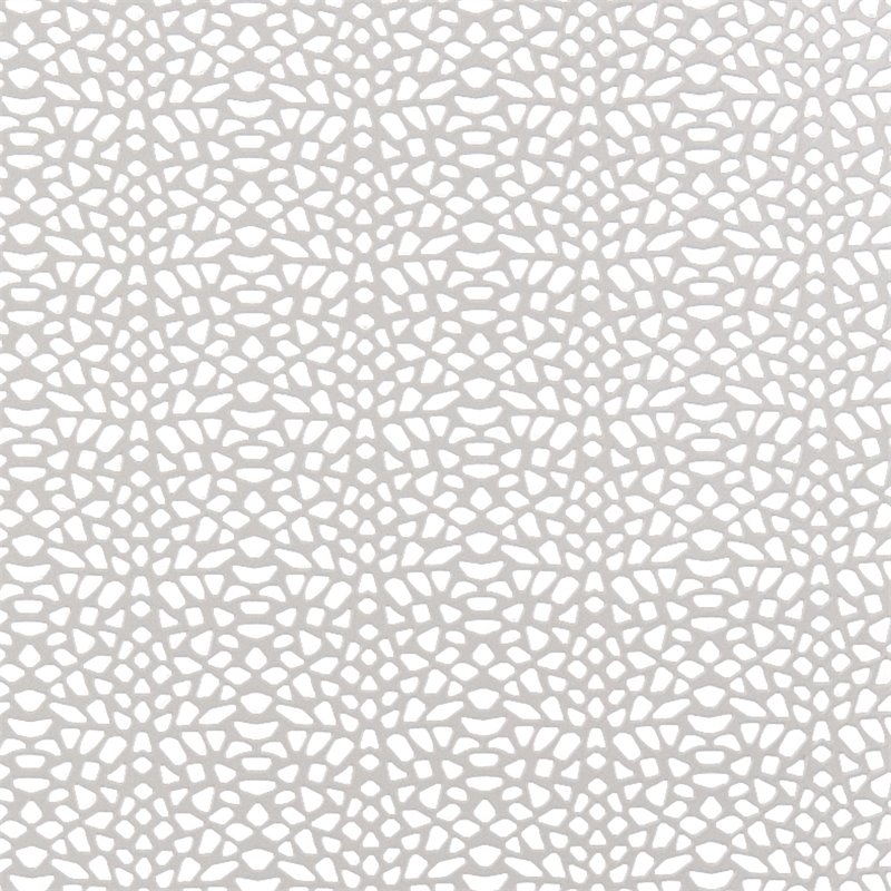 Bowery Hill Stackable Metal Patio Dining Side Chair in Silver Gray