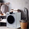 Bowery Hill All-in-One Washer Dryer VENTED-DRY FASTER than Condense 15lb 110V