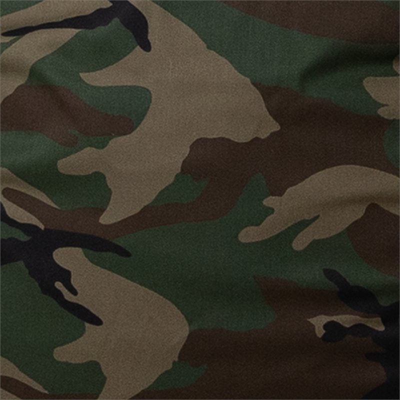 Bowery Hill Contemporary Small Bean Bag Chair in Camouflage Finish