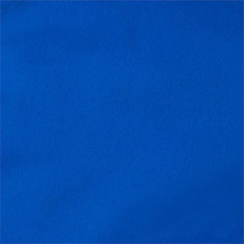 Bowery Hill Contemporary Small Bean Bag Chair in Royal Blue Finish