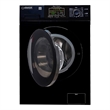 Bowery Hill Contemporary 1. 62cf Plastic Washer Dryer in Black