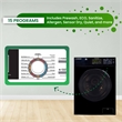 Bowery Hill Contemporary 1. 62cf Plastic Washer Dryer in Black