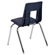 Bowery Hill Contemporary Student Stack School Chair - 18-Inch In Navy