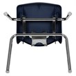 Bowery Hill Contemporary Student Stack School Chair - 18-Inch In Navy