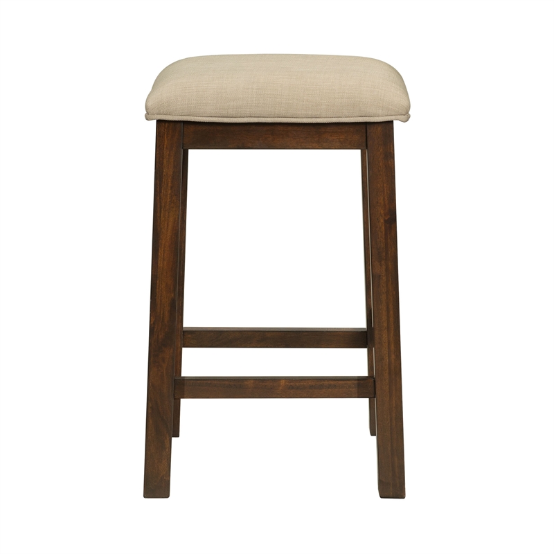 Bowery Hill Multipurpose Bar Table Set in Dark Walnut with USB Ports