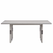 Bowery Hill Contemporary Wood Rectangular Dining Table in Natural