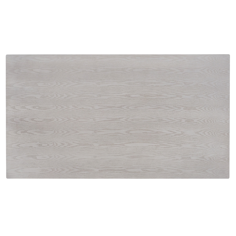 Bowery Hill Contemporary Wood Rectangular Dining Table in Natural