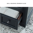 Bowery Hill Modern / Contemporary Wood Black Lift-Top Coffee Table