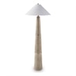 Bowery Hill Modern / Contemporary Plastic Brown Finish Floor Lamp