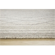 Bowery Hill Modern / Contemporary Wool Gray Finish Extra Large Rug
