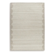 Bowery Hill Modern / Contemporary Wool Beige Extra Large Rug