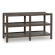 Bowery Hill Modern / Contemporary Wood Brown Finish Sofa Table