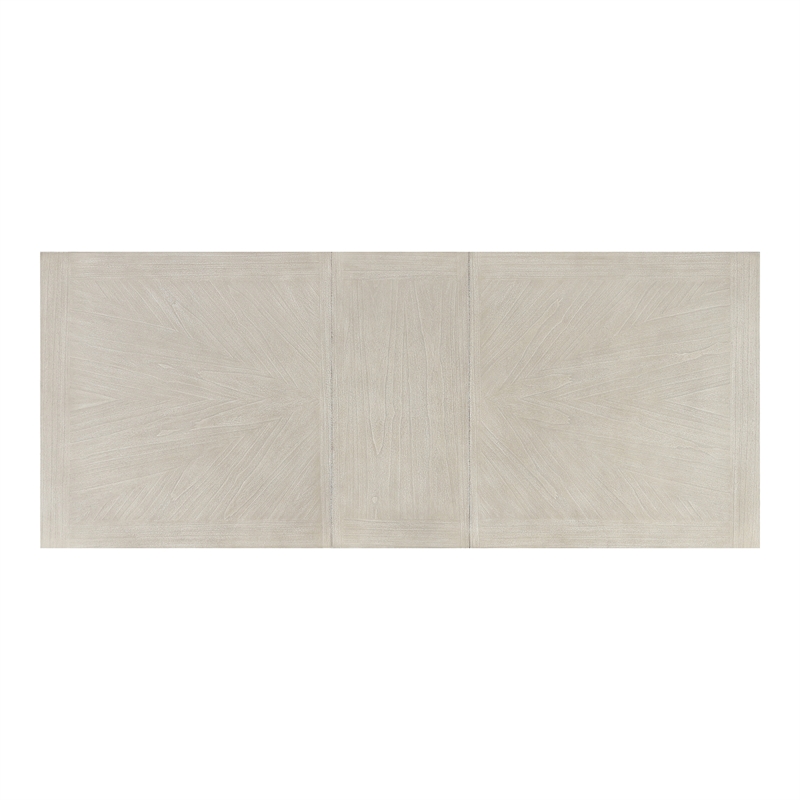 Bowery Hill Modern Farmhouse Wood 6-Piece Dining Table Set in Natural