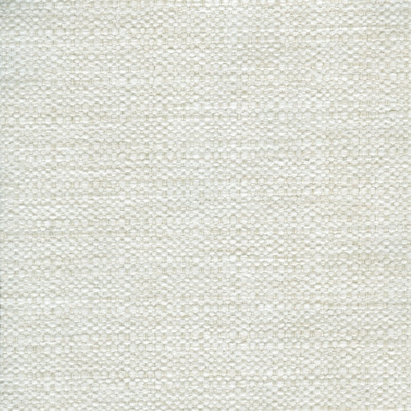 Bowery Hill Modern Upholstered Queen Bed in Off White Performance Fabric