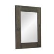 Bowery Hill Contemporary Portrait Mirror in Weathered Charcoal