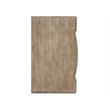 Bowery Hill Traditional Fawn Finish Wood 3-Drawer Nightstand