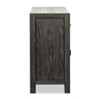 Bowery Hill Contemporary Ravenwood Black Finish Wood Sideboard
