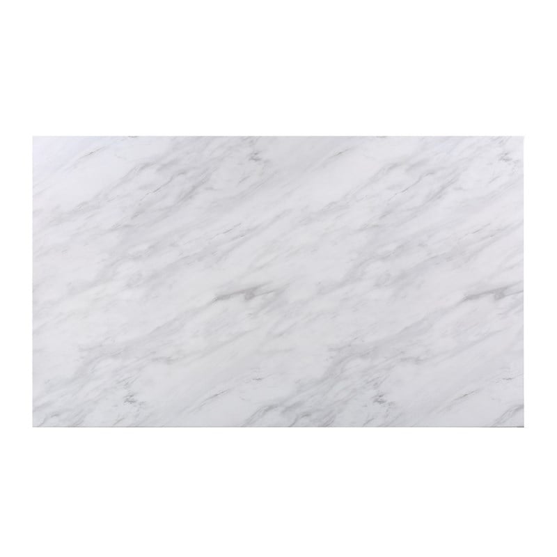 Bowery Hill Weathered Gray Wood 7pc Dining Set with Beige Chairs