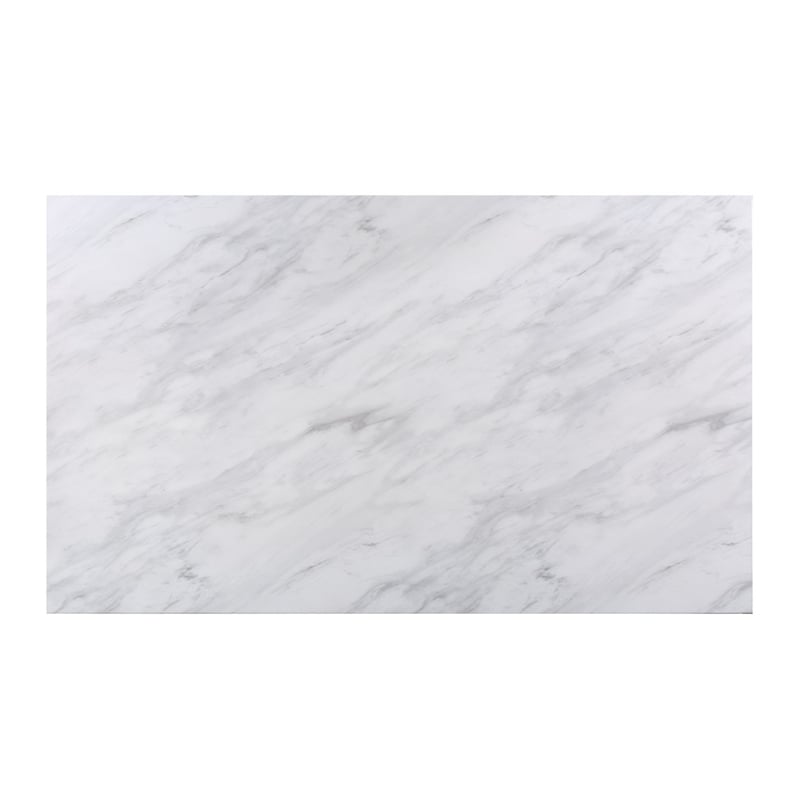 Bowery Hill Weathered Gray Wood 5pc Dining Set with Beige Chairs