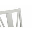 Bowery Hill Transitional Dining Side Chairs with Upholstered Seat (Set of 2)