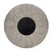 Bowery Hill Contemporary Round Dining Table in Nocturn Black