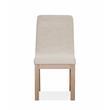 Bowery Hill Contemporary Wood Upholstered Host Dining Side Chair (Set of 2)