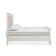 Bowery Hill Coastal Wood Queen Panel Headboard in Soft Alabaster
