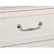 Bowery Hill Traditional Egg Shell White King Panel Storage Bed