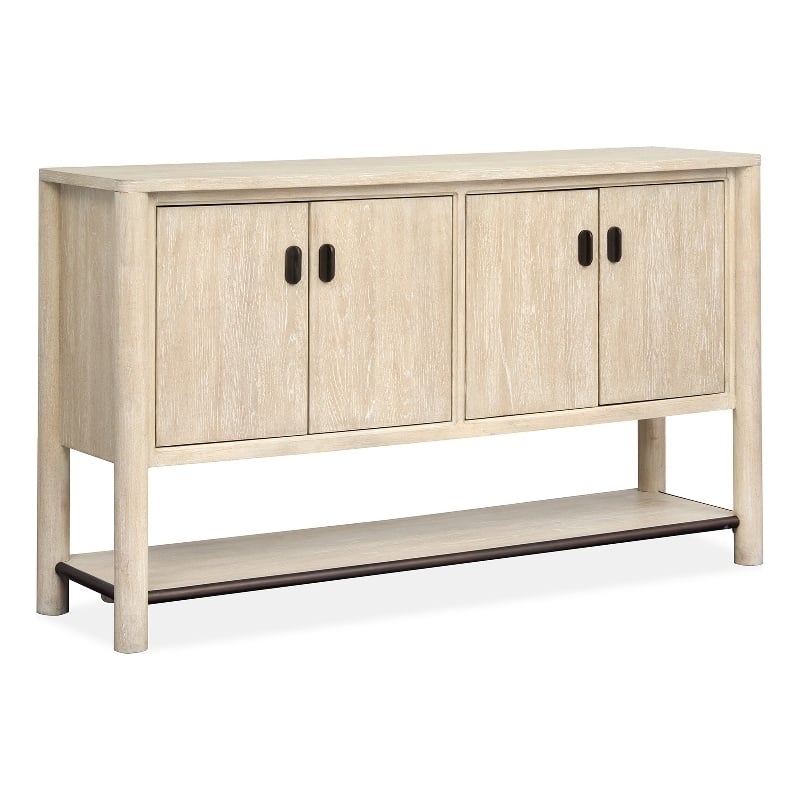 Bowery Hill Transitional Oak Veneer and Hardwood Solids Brown Buffet